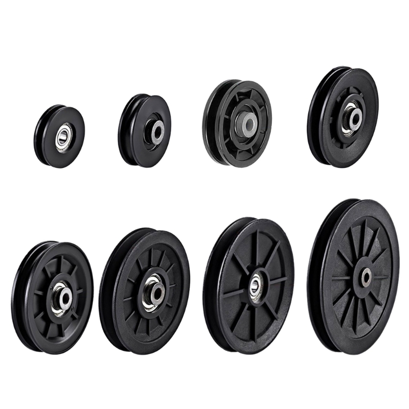 Home Gym Cable Pulley System - 1 pezzo nylon cuscinetto puleggia ruota