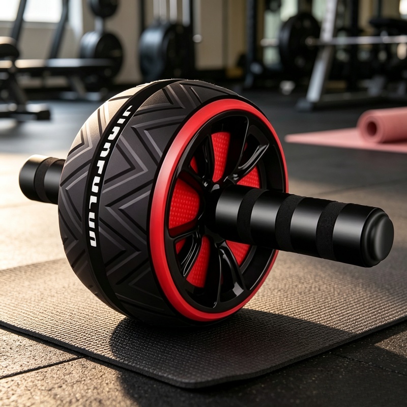 Home Gym Necessities - Ruota per Addominali Antiscivolo, Attrezzo Fitness