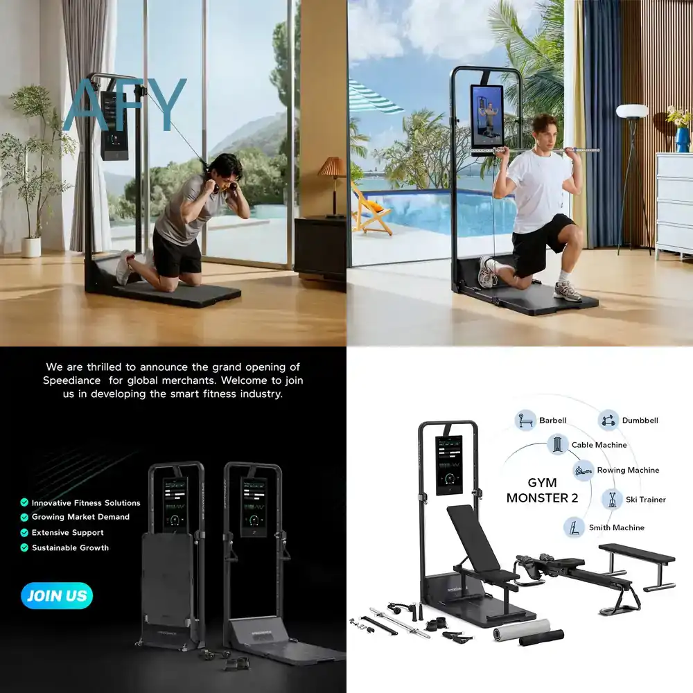 Home Gym One Machine - Attrezzatura Fitness All-in-One Speediance per Uso