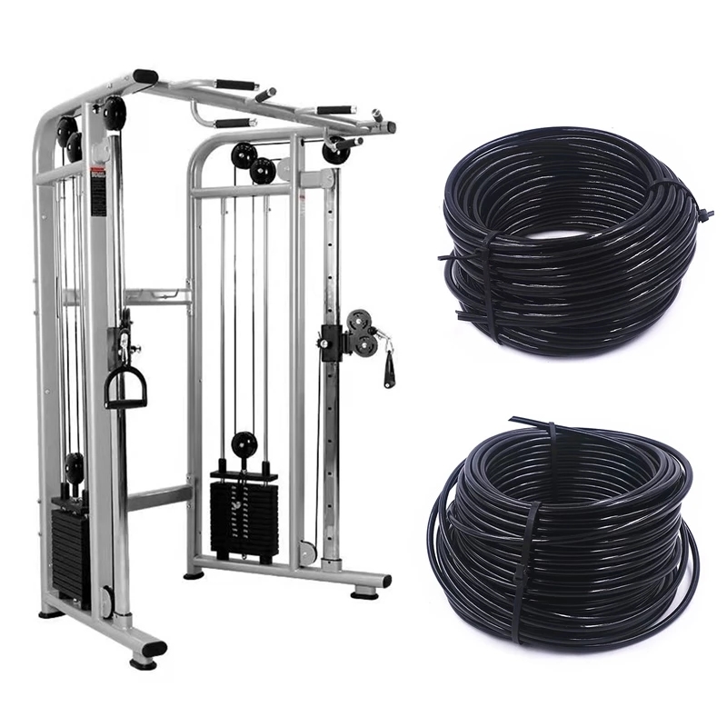 Home Gym Cable Pulley System - 100 metri 4/5/6mm di spessore sistema