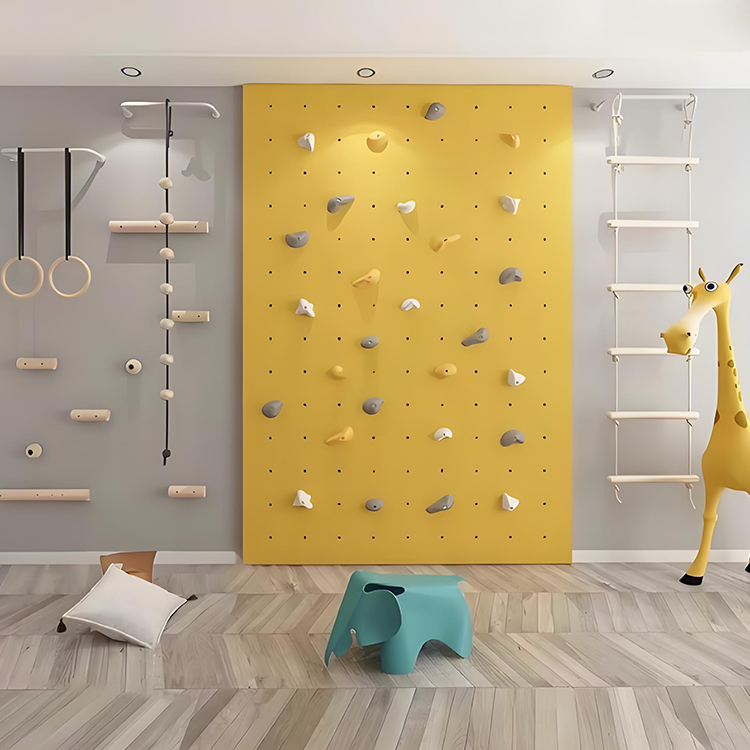 Home Gym For Toddlers - Parete da Arrampicata Multifunzione per Bambini