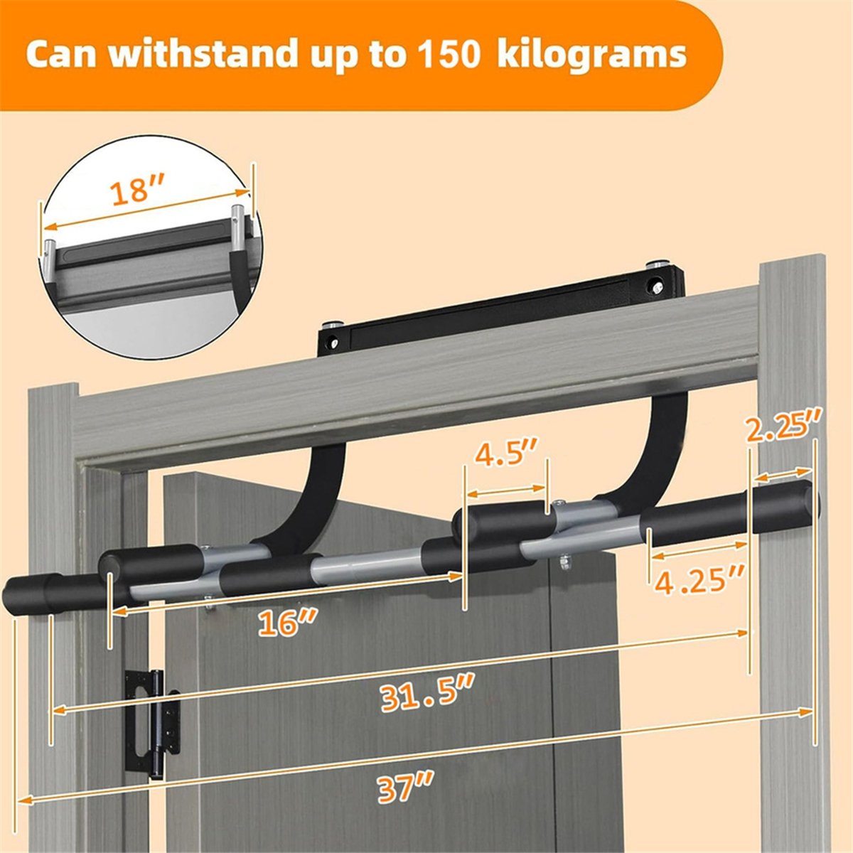 ABST Barra per Trazioni a Muro - Chin Up Doorframe recensione e prezzo