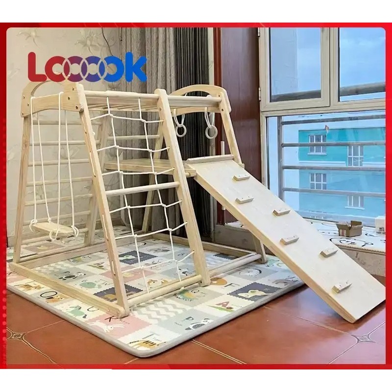 Set Multifunzionale in Legno p - Home Gym For Toddlers recensione e prezzo