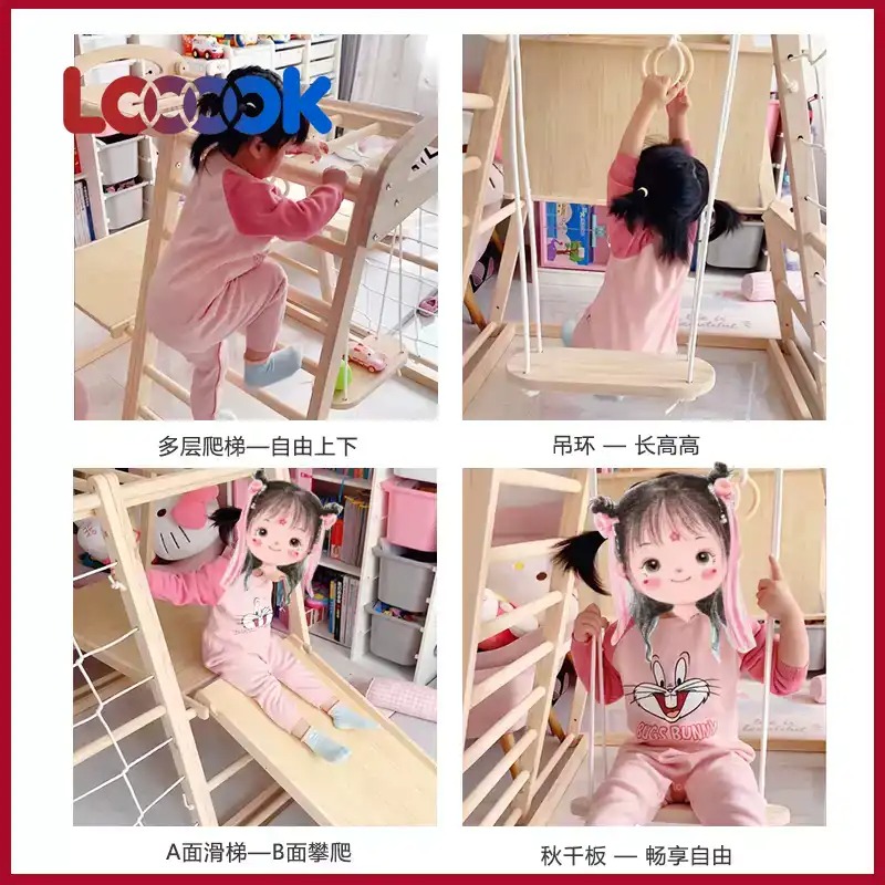 Set Multifunzionale in Legno p - Home Gym For Toddlers recensione e prezzo