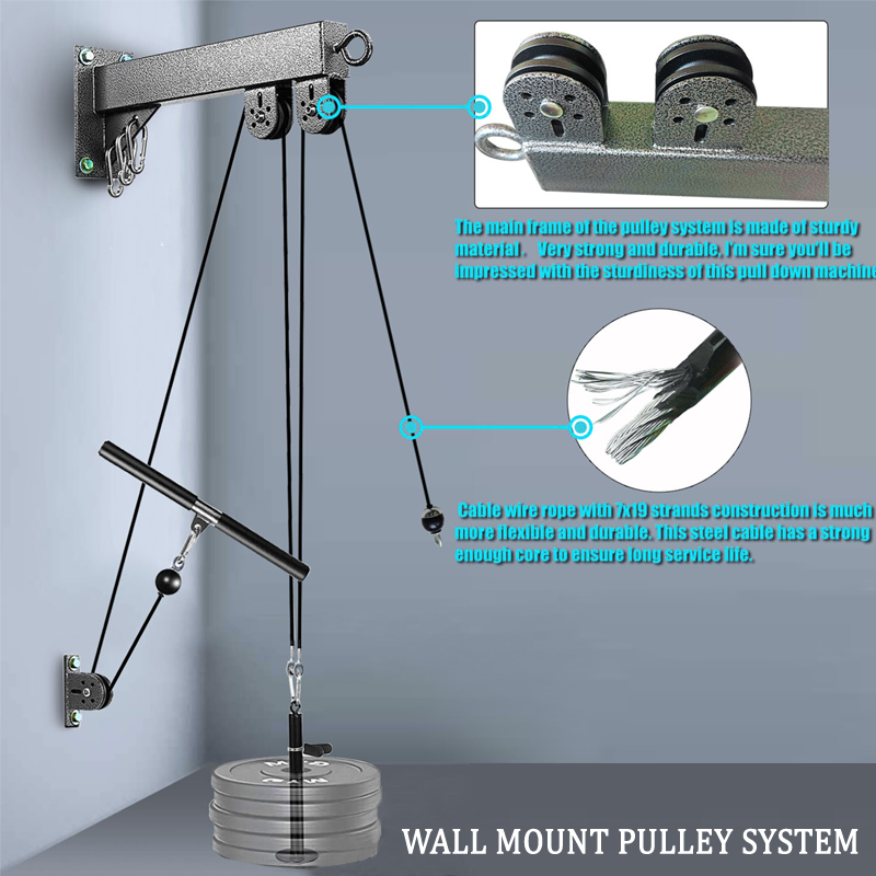 Sistema di pulegge per palestr - Home Gym Cable Pulley System recensione e prezzo