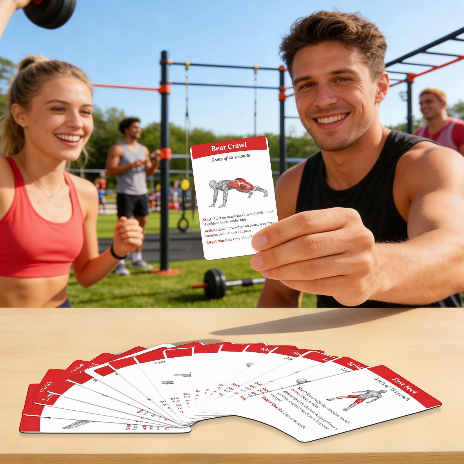 Set di Carte per Esercizi, 36  - Home Gym Outfit recensione e prezzo