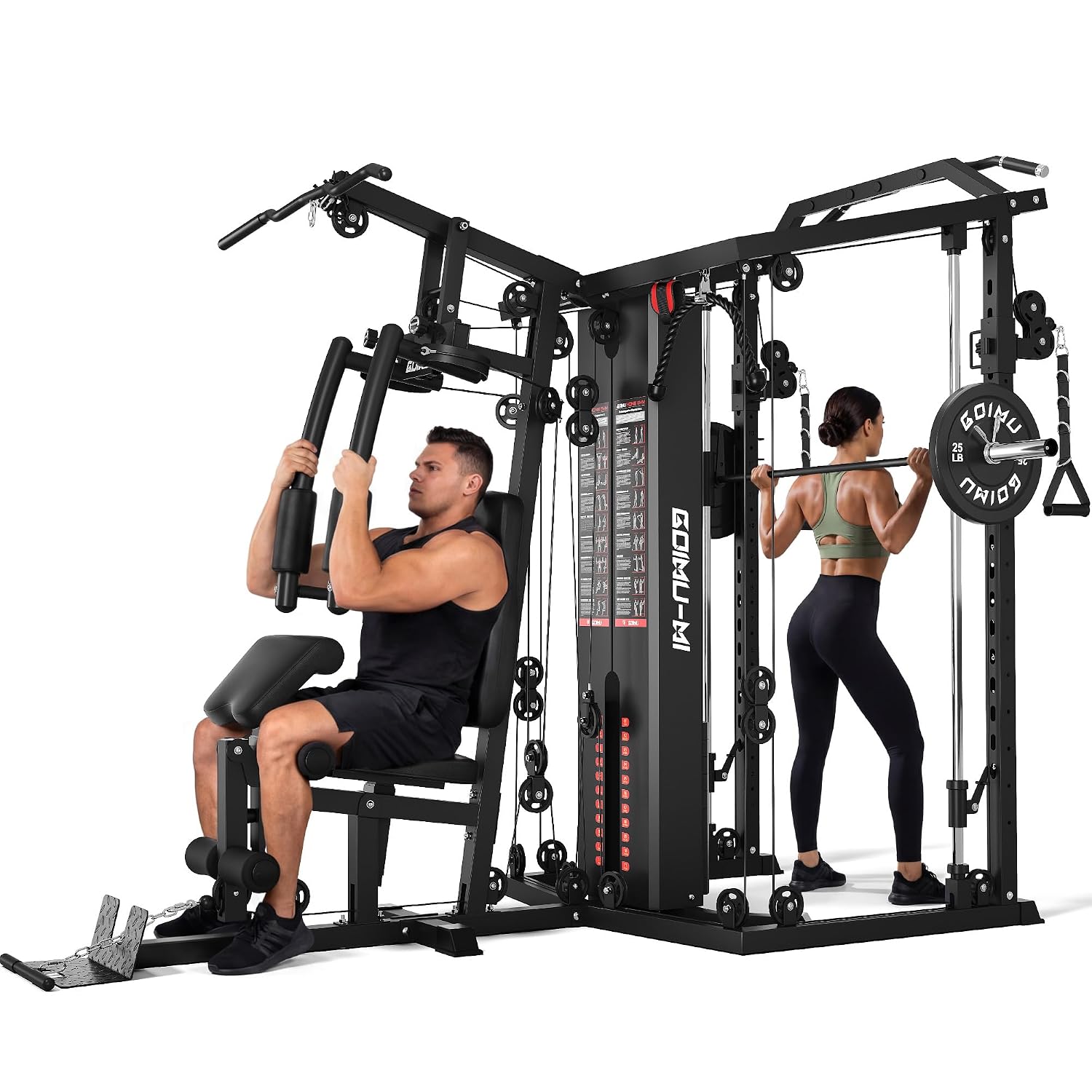 DM01 Dual-Station Smith Machin - Home Gym One Machine recensione e prezzo