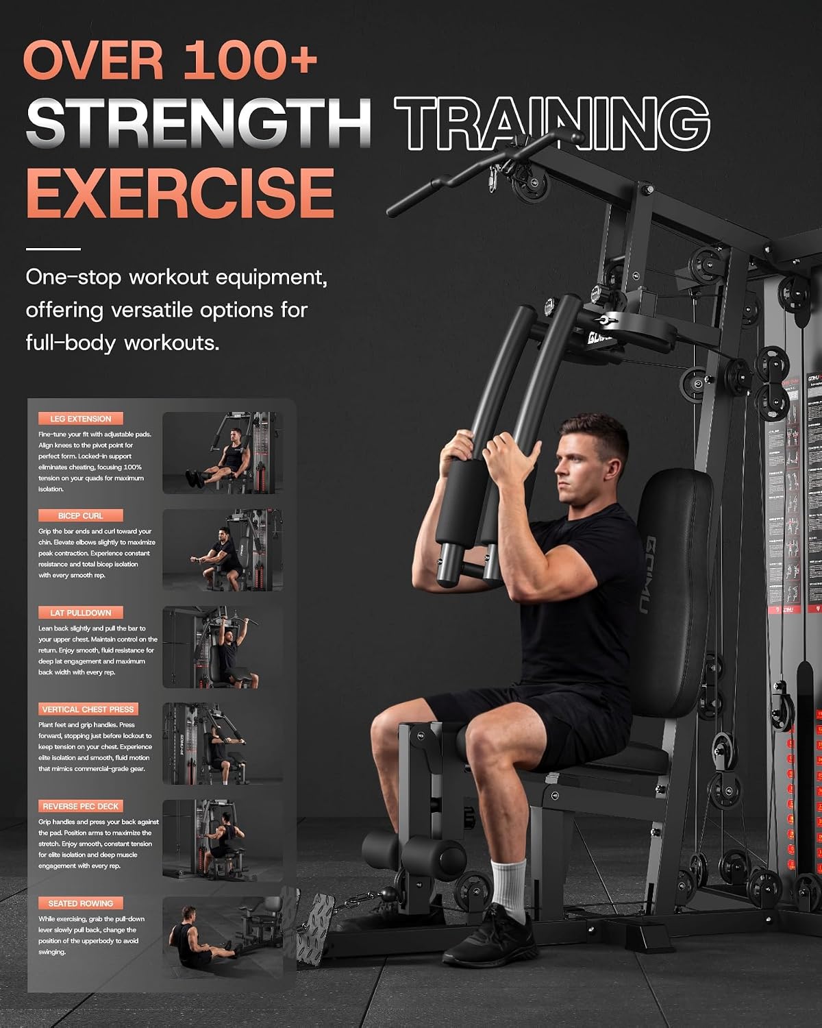 DM01 Dual-Station Smith Machin - Home Gym One Machine recensione e prezzo