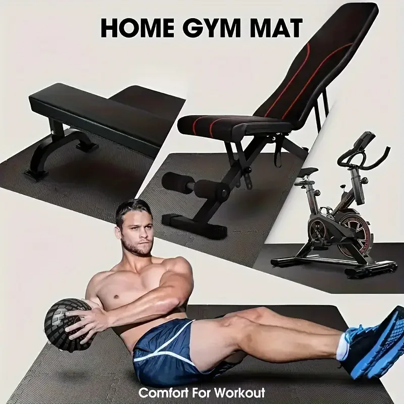 4-20PCS Home Gym Tappetino per - Home Gym On Carpet recensione e prezzo