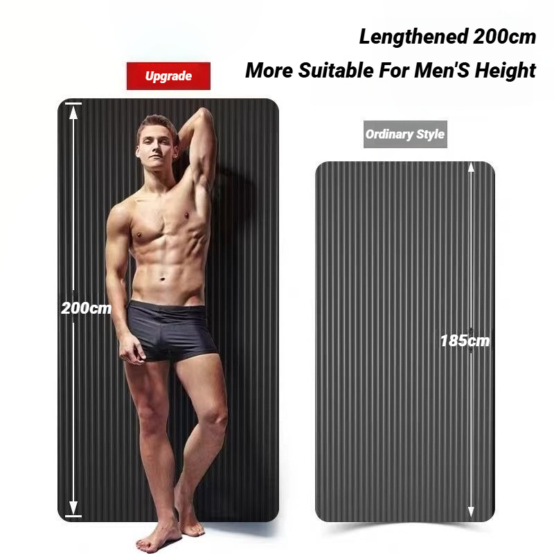 Set di due tappetini yoga NBR  - Home Gym On Carpet recensione e prezzo