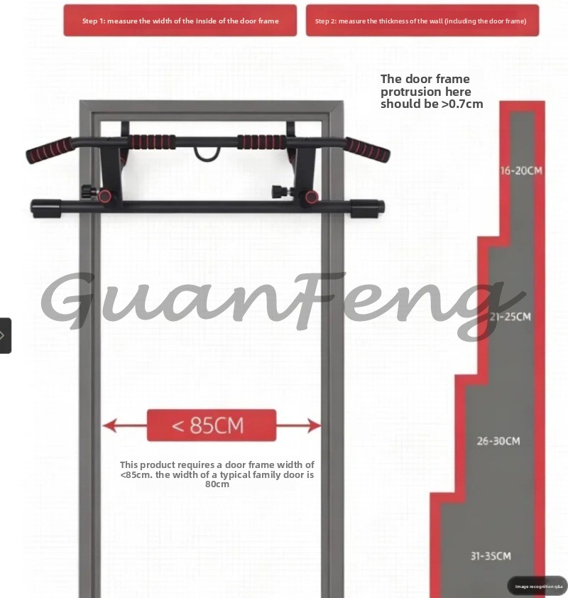 Barra per trazioni senza viti  - Chin Up Doorframe recensione e prezzo