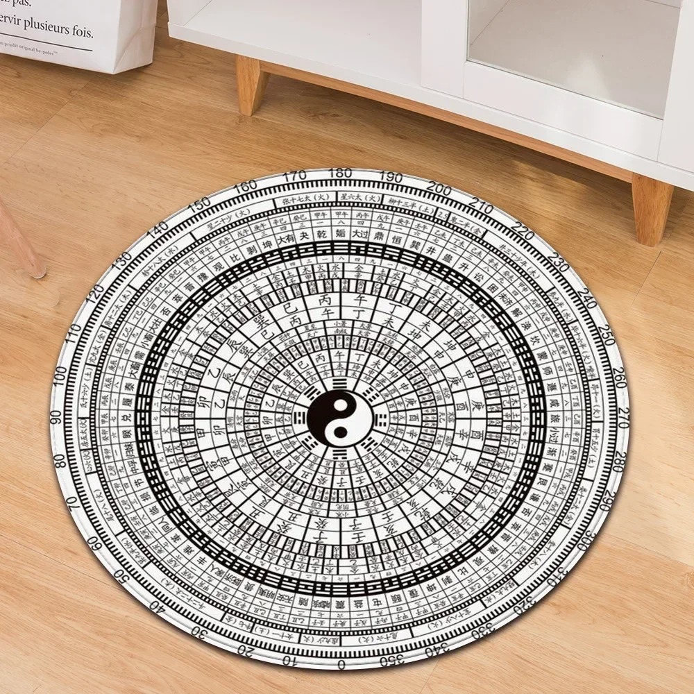 Yin Yang Taiji Tappeto rotondo - Home Gym On Carpet recensione e prezzo