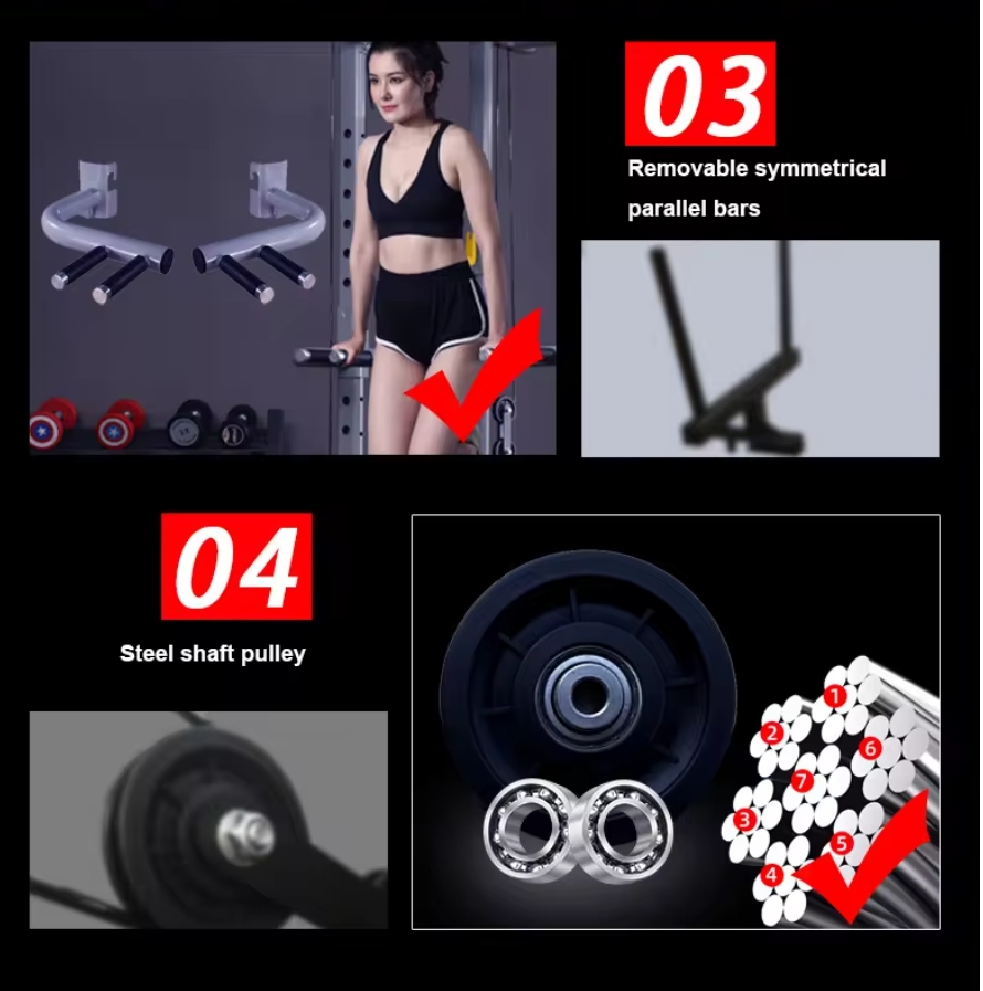 DXXY YR-1601 Attrezzatura Fitn - Home Gym Cable Pulley System recensione e prezzo