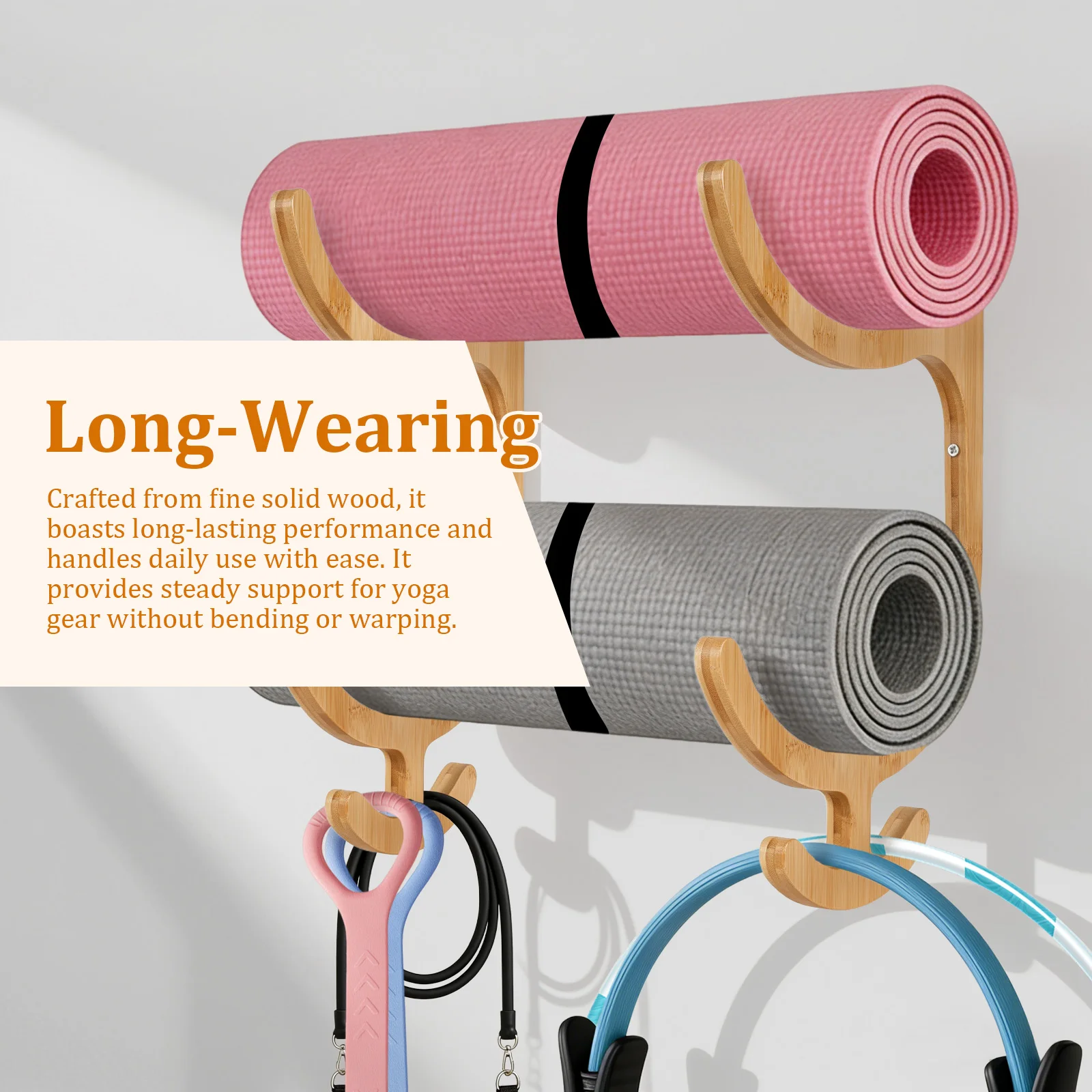 2 Pezzi Porta Tappetini Yoga d - Home Gym On Carpet recensione e prezzo
