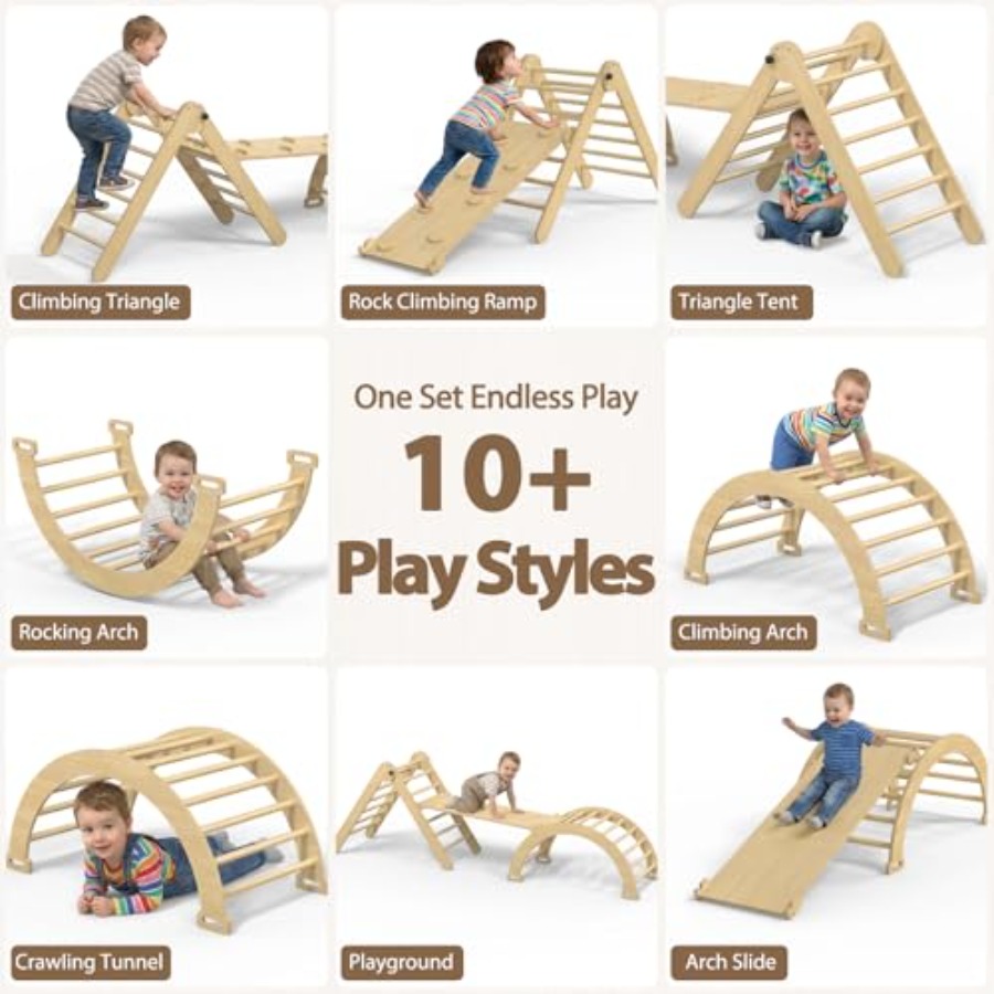 Set di gioco per arrampicata p - Home Gym For Toddlers recensione e prezzo