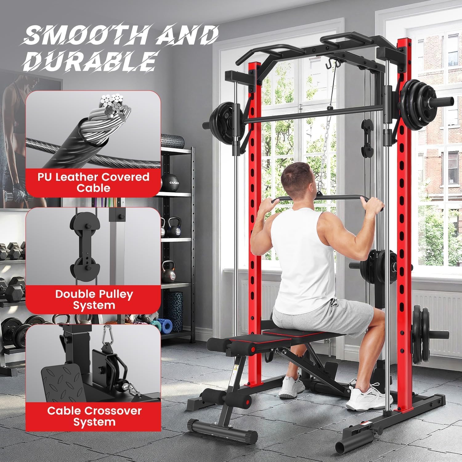 Smith Machine All-in-One con P - Home Gym One Machine recensione e prezzo