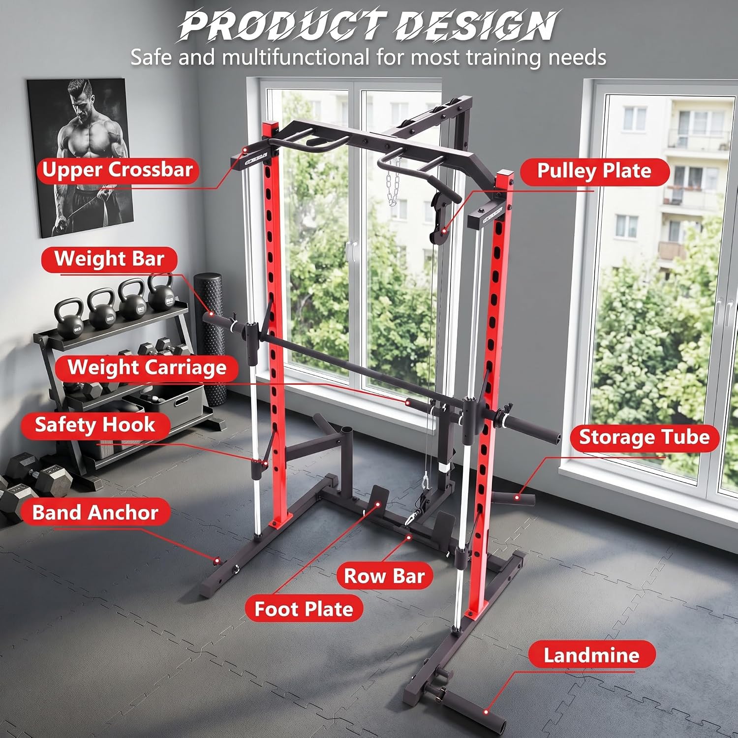 Smith Machine All-in-One con P - Home Gym One Machine recensione e prezzo