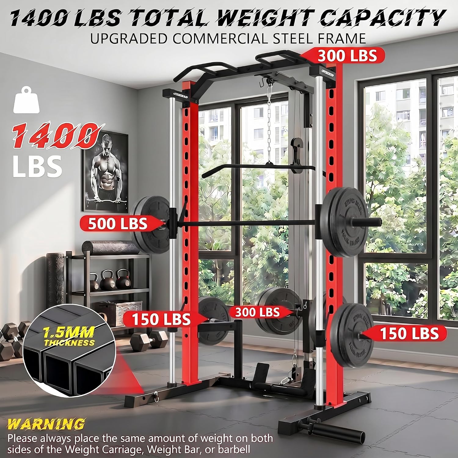 Smith Machine All-in-One con P - Home Gym One Machine recensione e prezzo