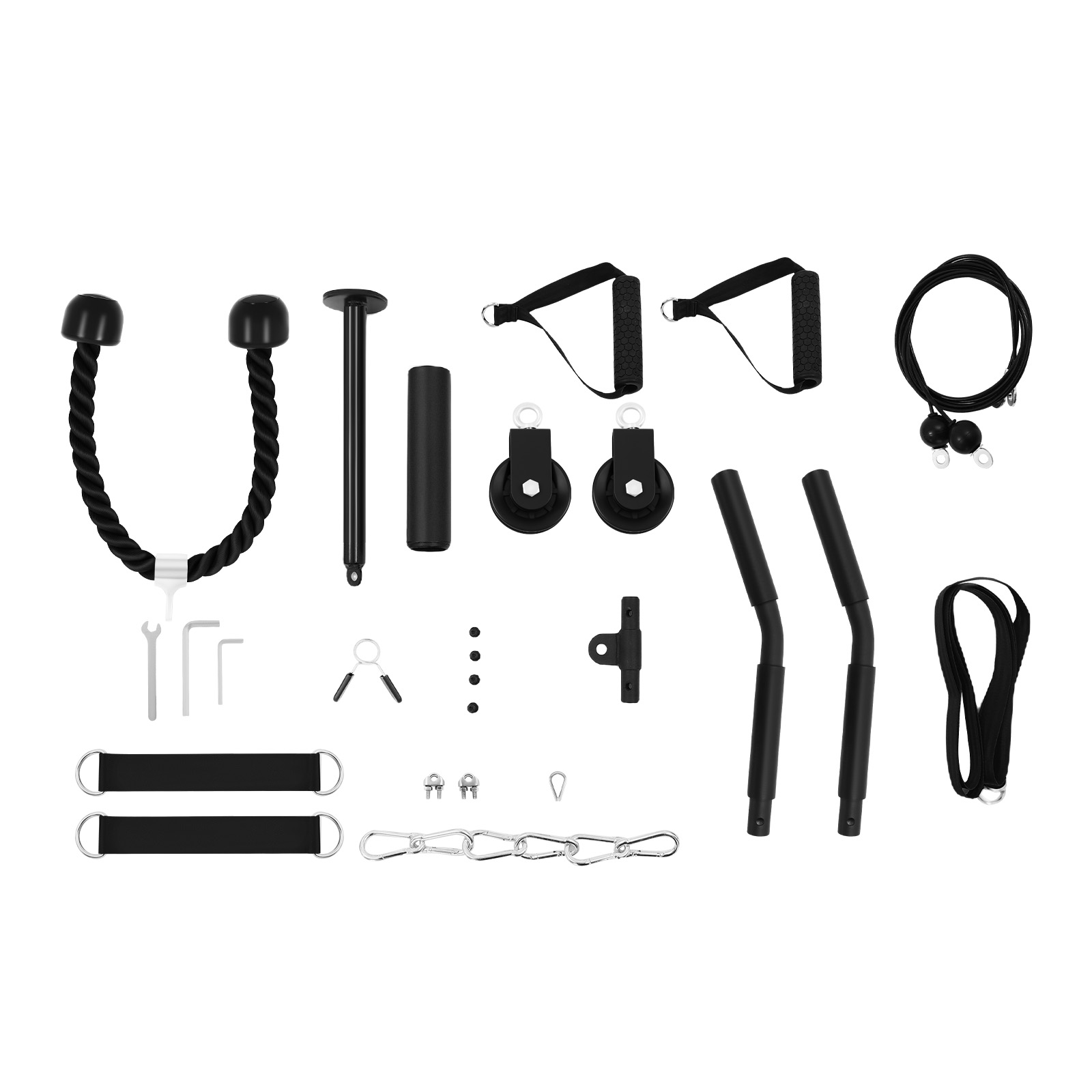 Sistema di Allenamento con Cav - Home Gym Cable Pulley System recensione e prezzo