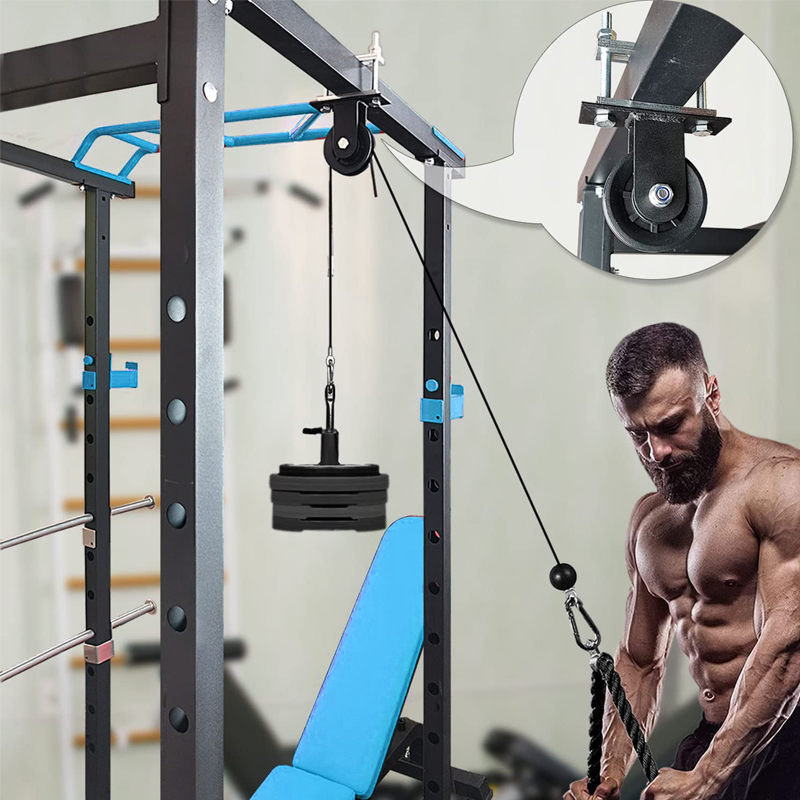Sistema di pulegge per carichi - Home Gym Lat Pulldown Machine recensione e prezzo