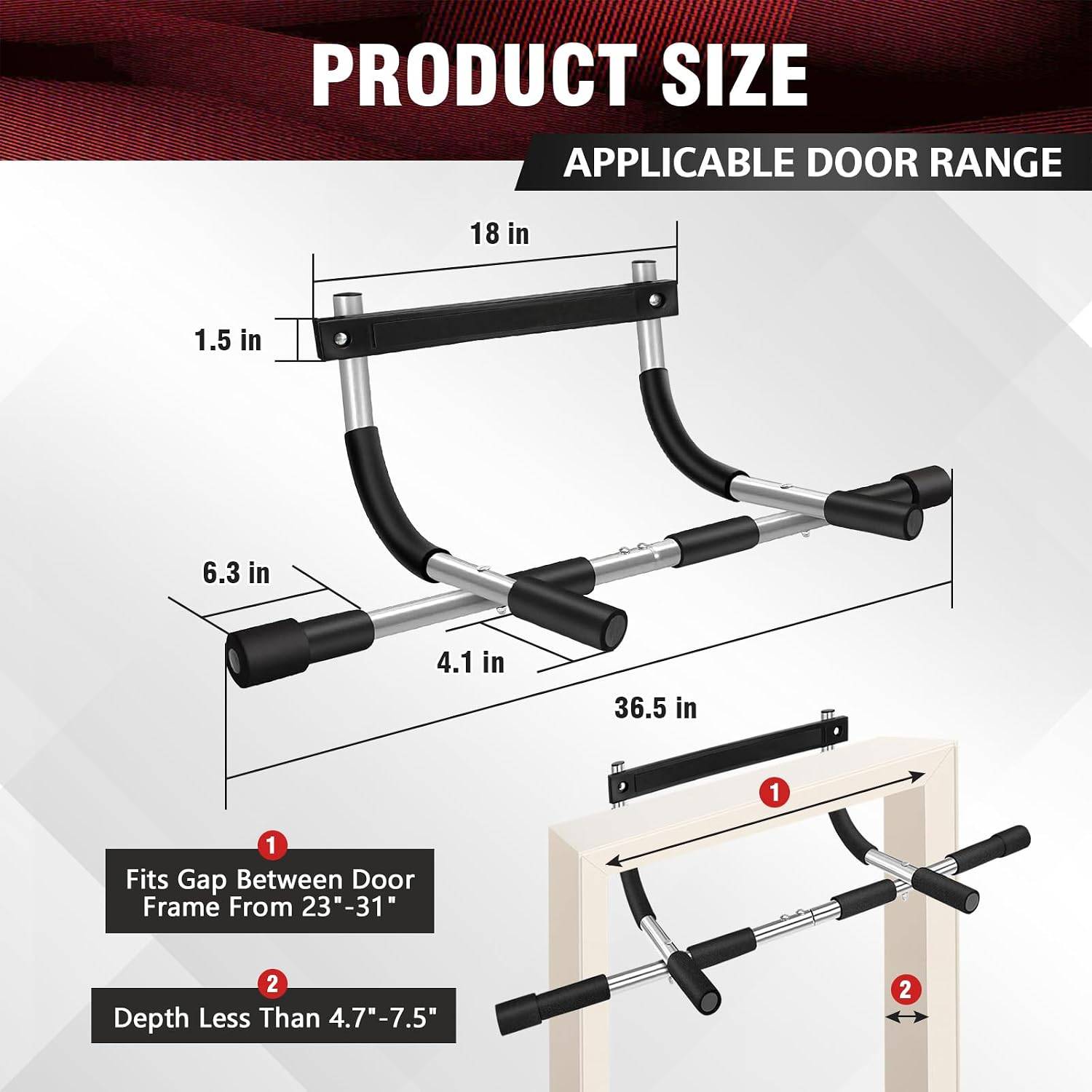 Barra per trazioni regolabile  - Chin Up Doorframe recensione e prezzo